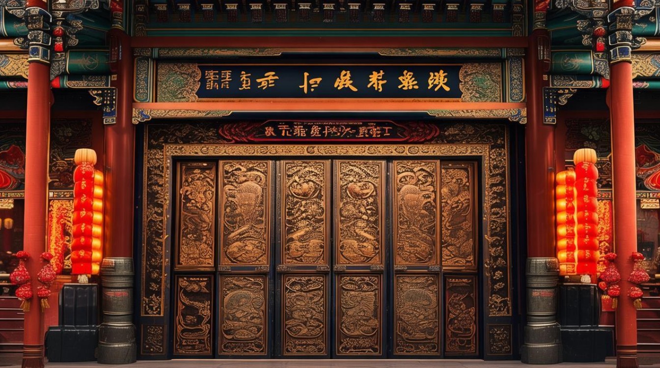 京剧舞台上场门