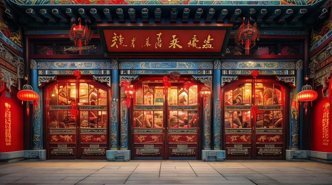 京剧舞台上场门