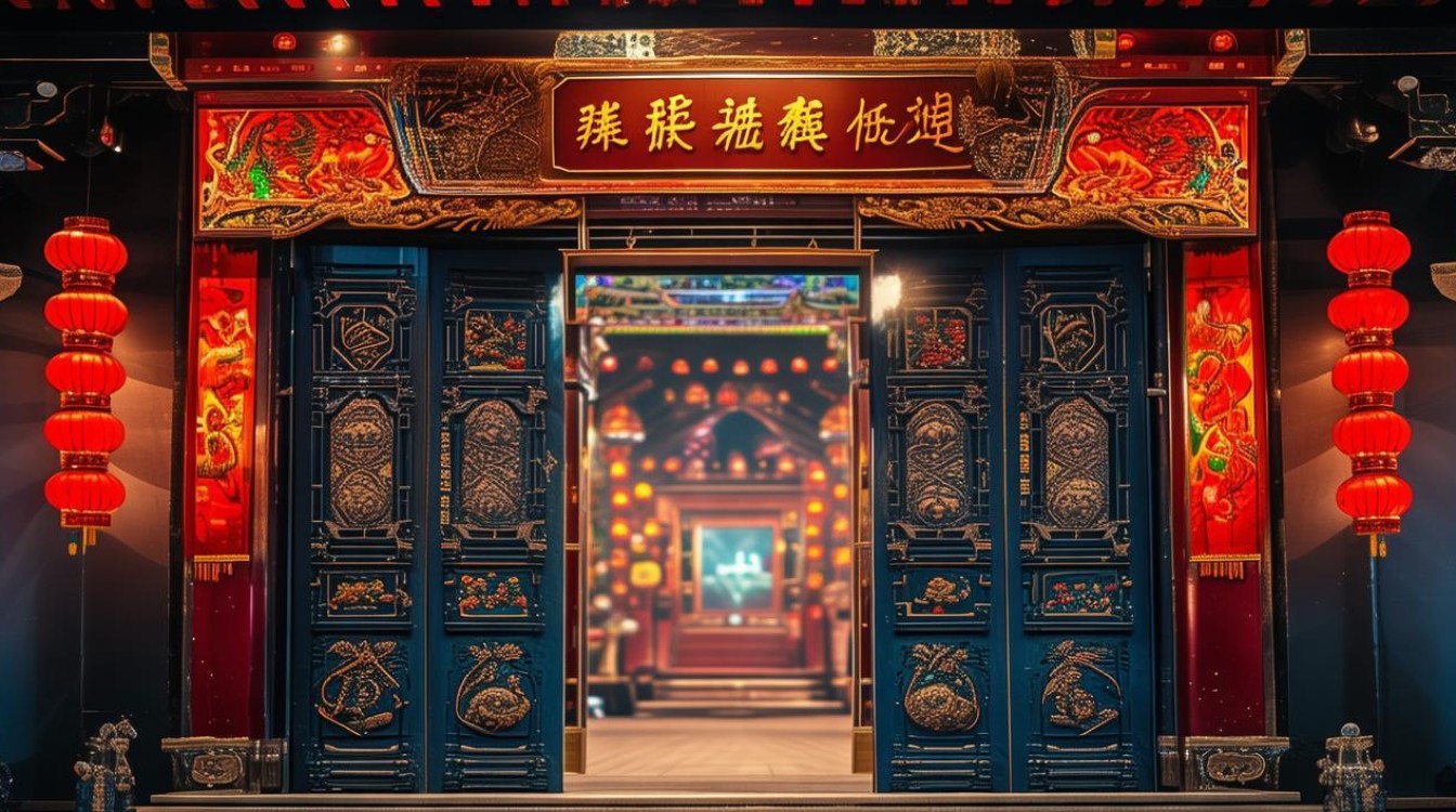京剧舞台上场门