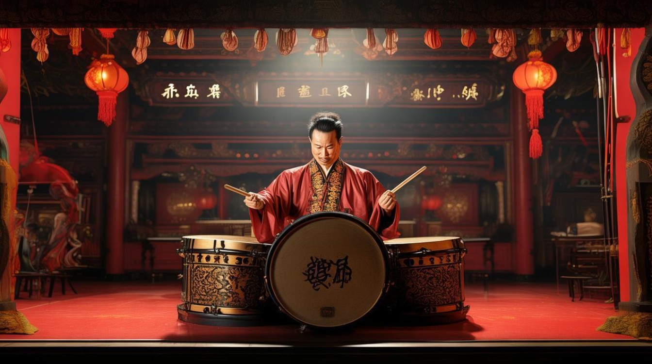 戏曲舞台上的鼓师