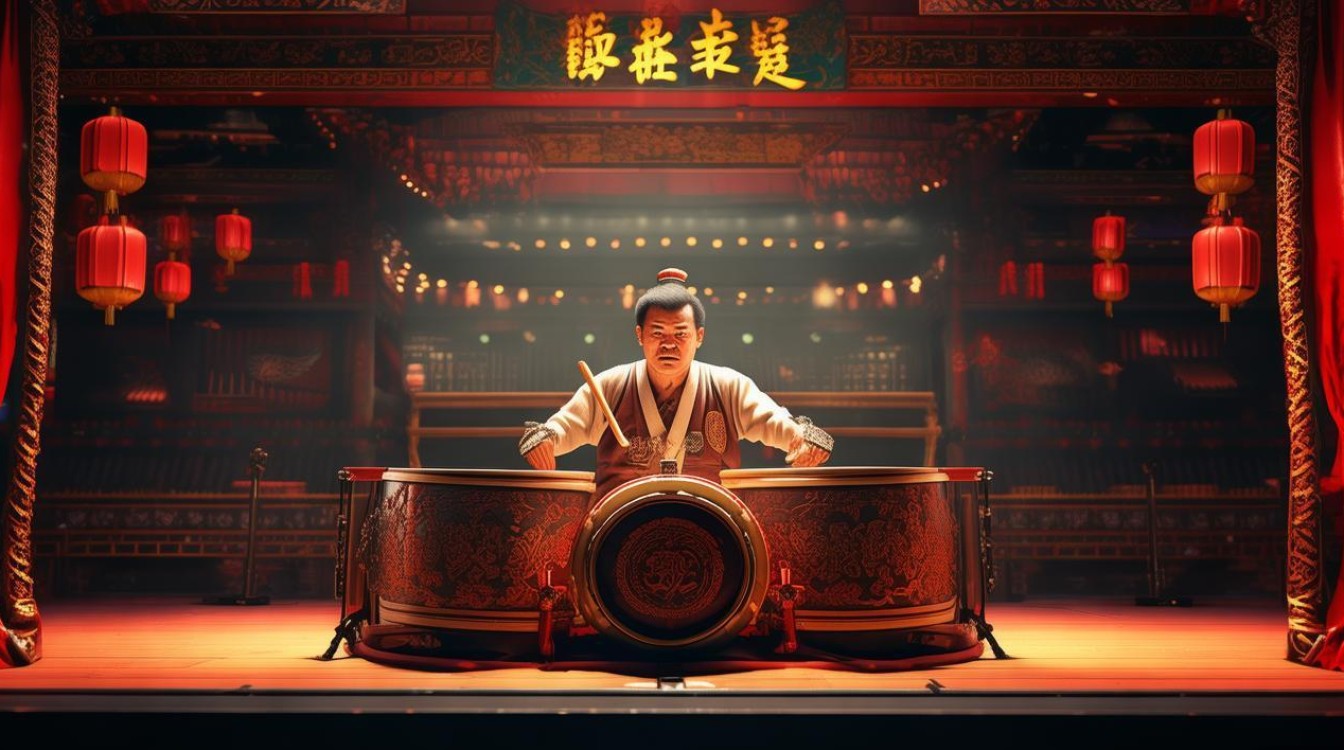 戏曲舞台上的鼓师