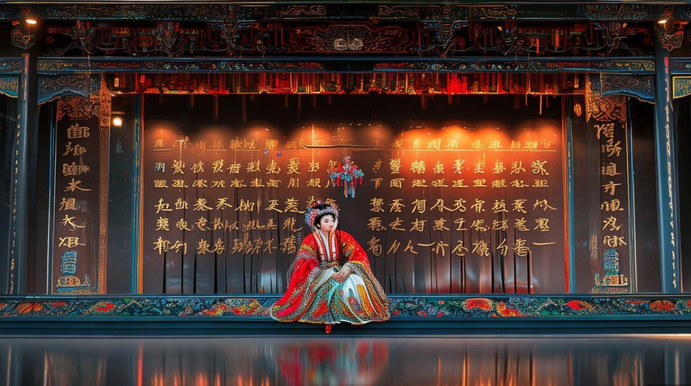 豫剧还环她低头无言