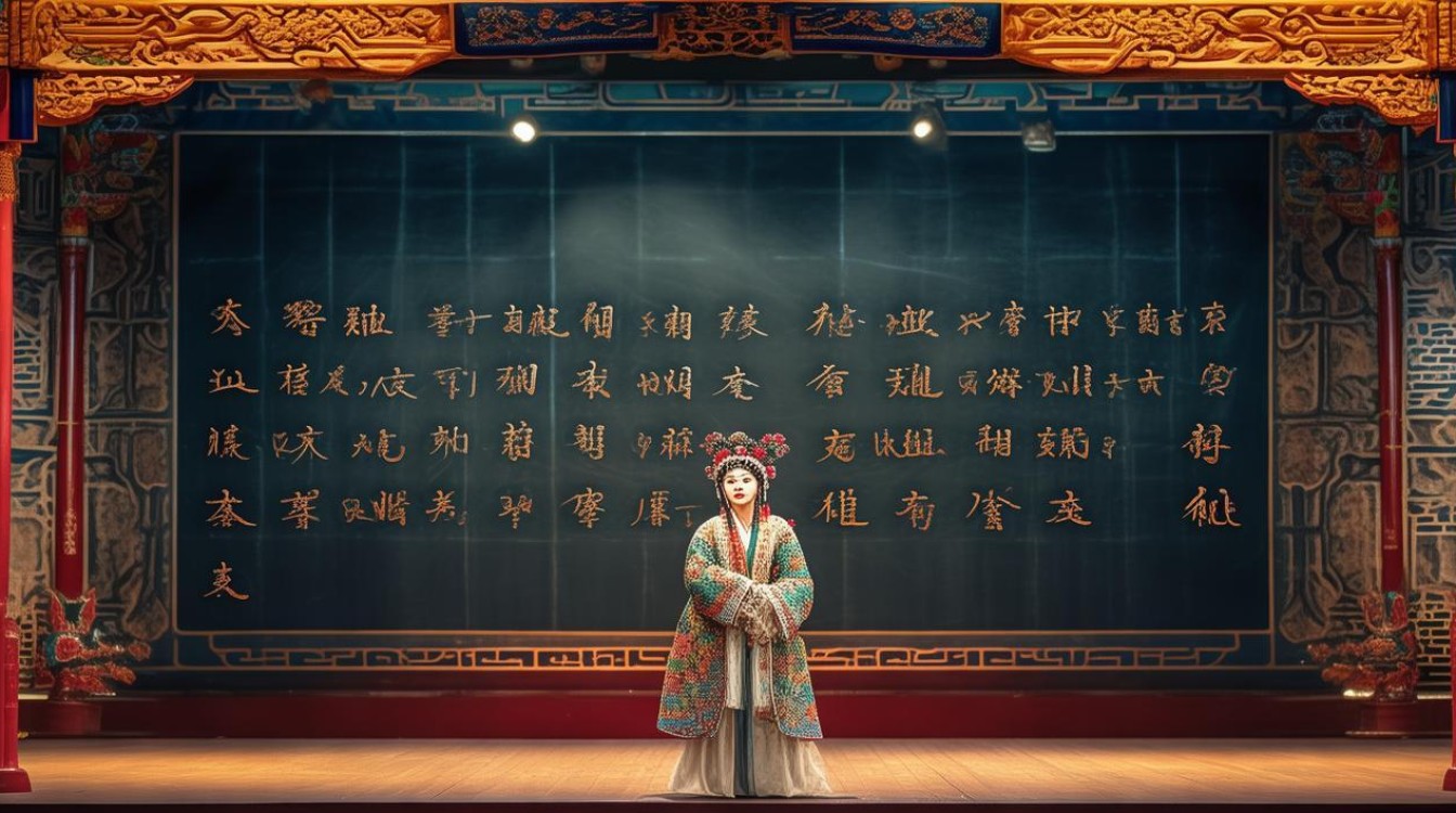 豫剧还环她低头无言