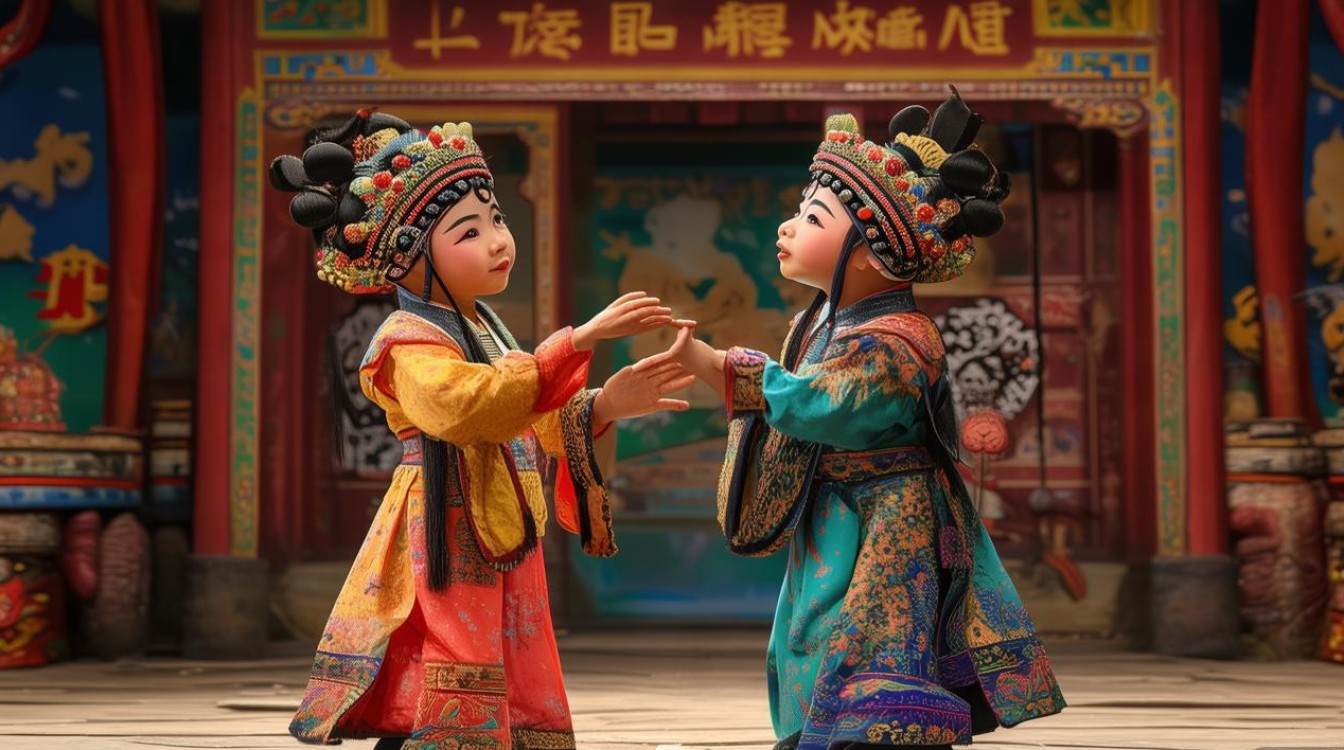 豫剧亲家母儿童对唱
