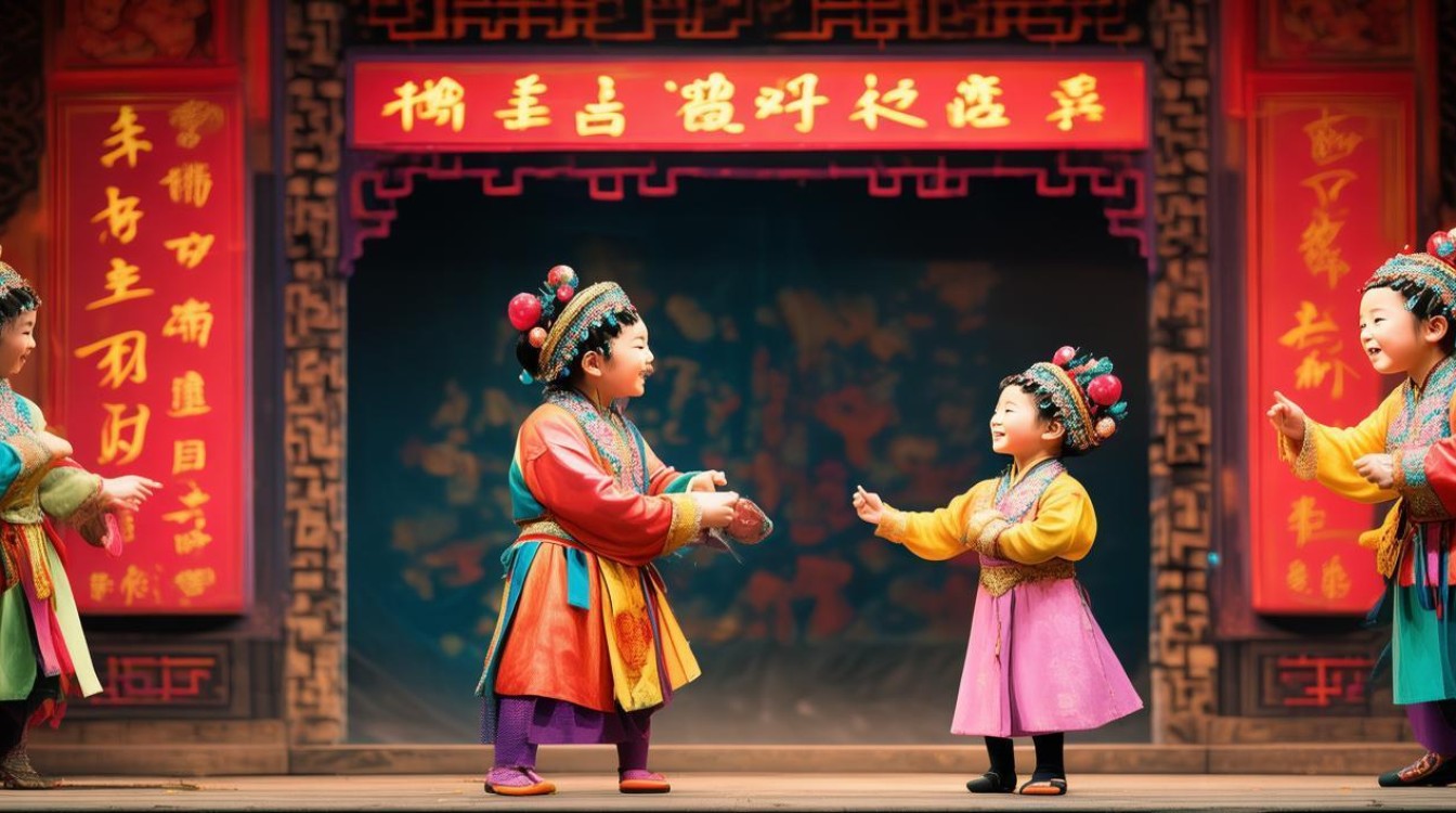 豫剧亲家母儿童对唱