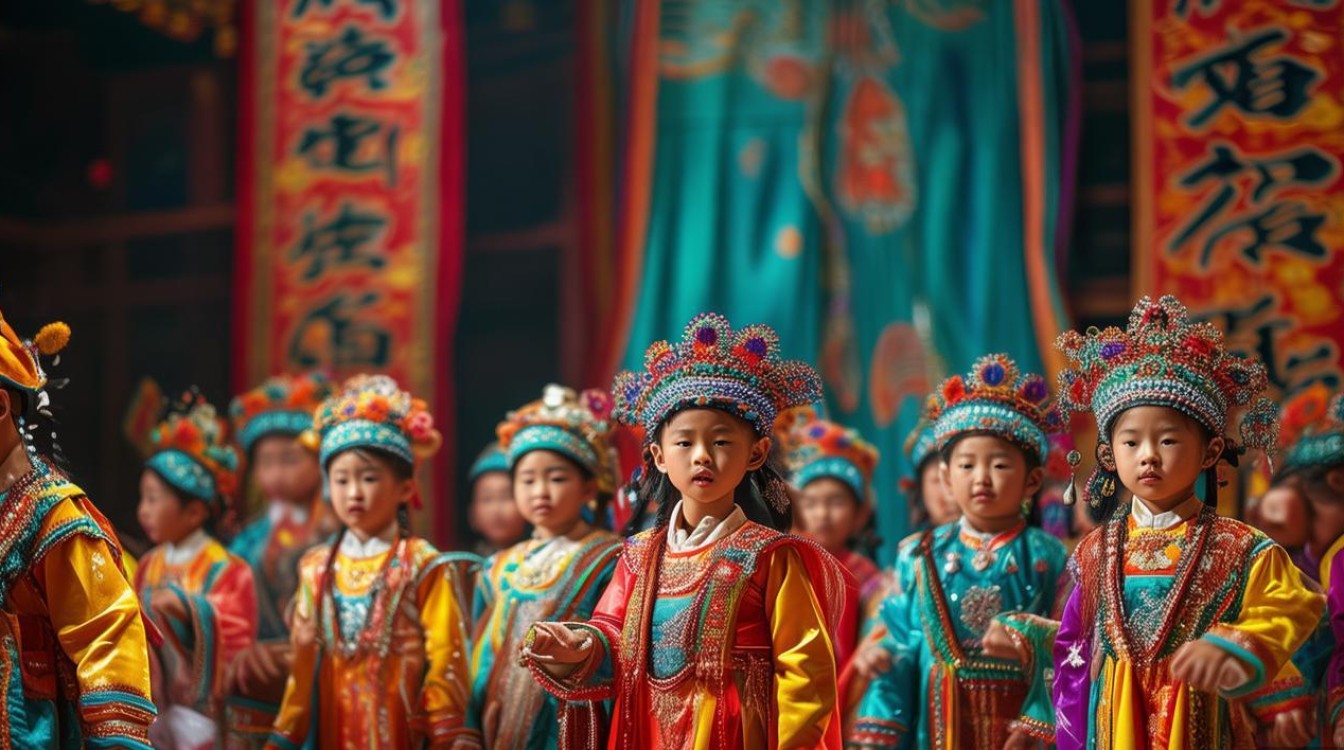 河南儿童豫剧五世请缨