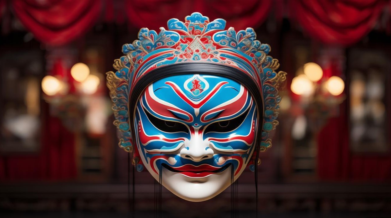 京剧脸谱来俊臣谢瑶环