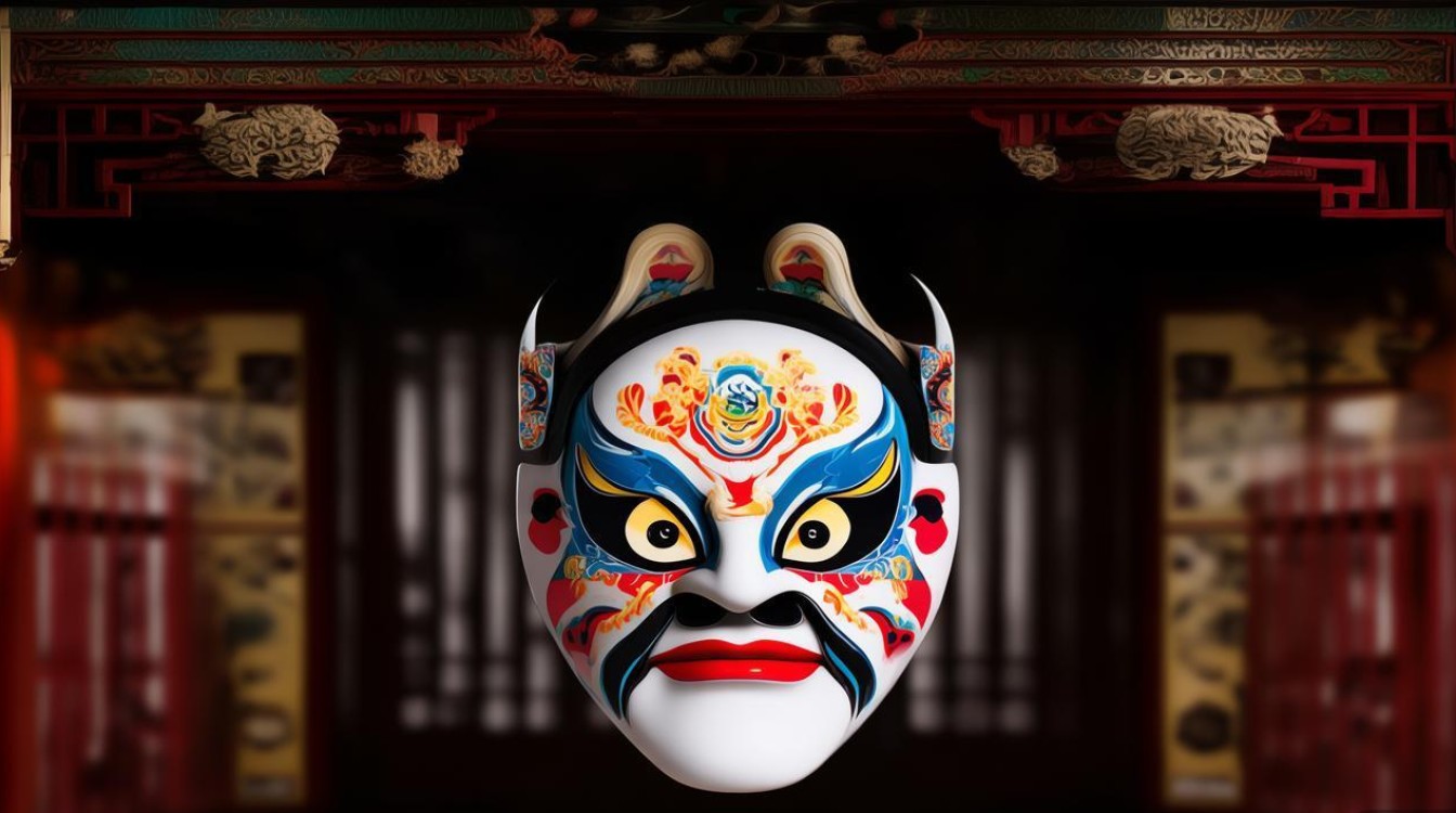 京剧脸谱来俊臣谢瑶环