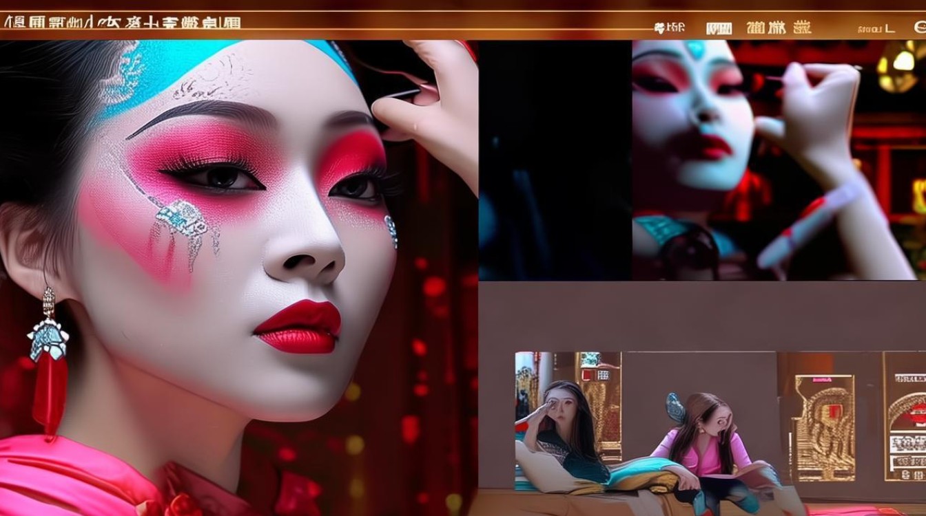 舞台戏曲妆视频教学