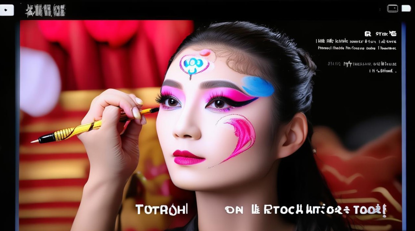 舞台戏曲妆视频教学