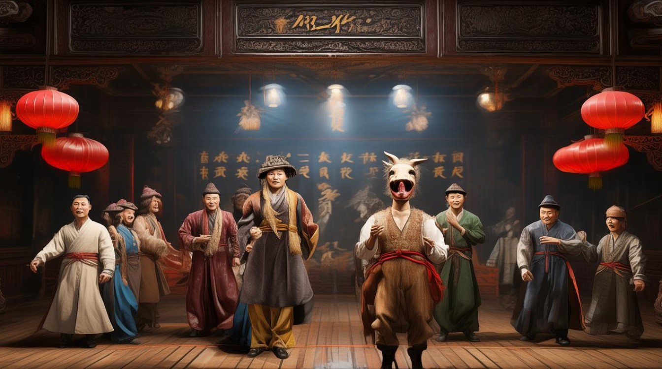 老戏曲电影人欢马叫