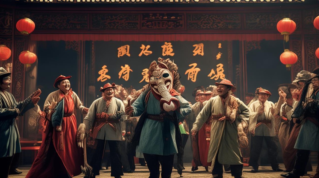 老戏曲电影人欢马叫