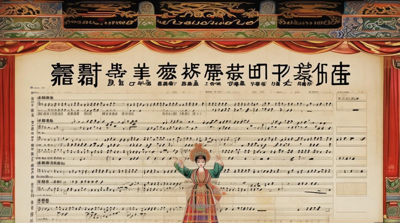 大登殿有声简谱豫剧