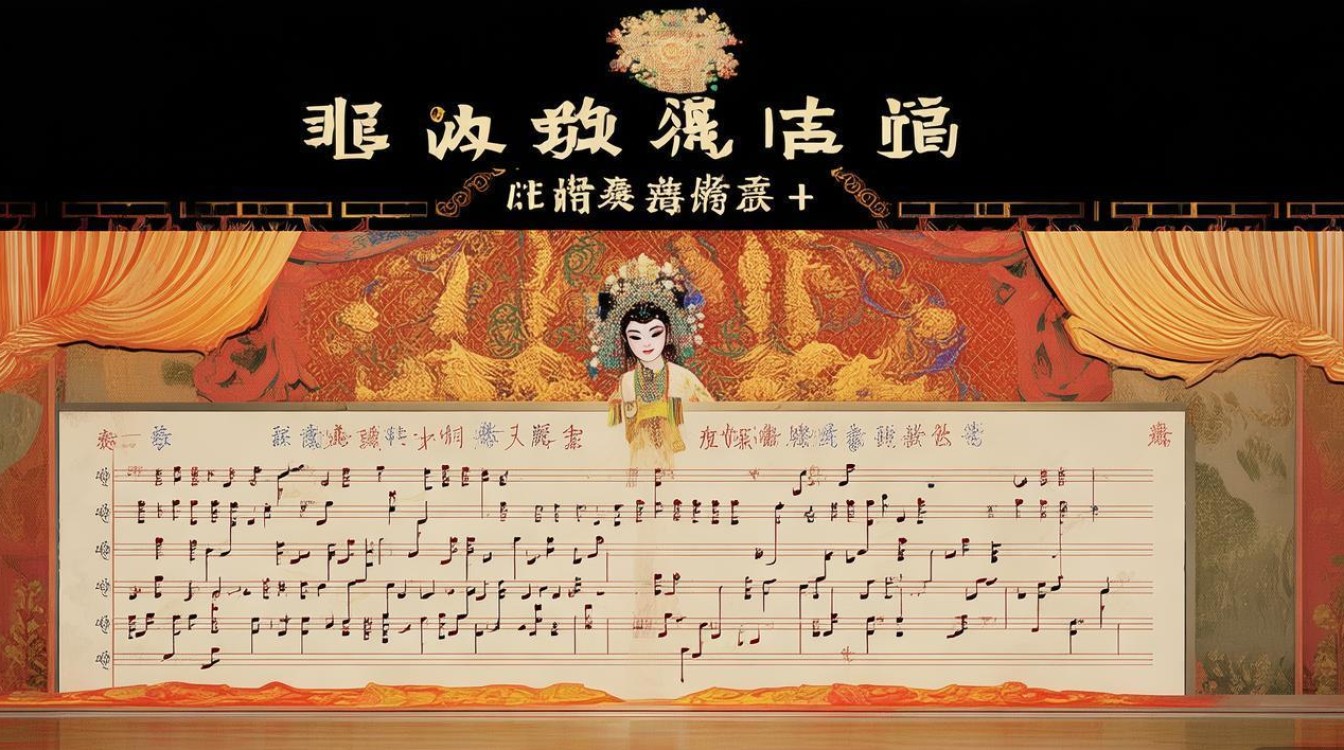 大登殿有声简谱豫剧