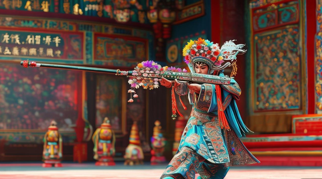 我想看河南豫剧对花枪