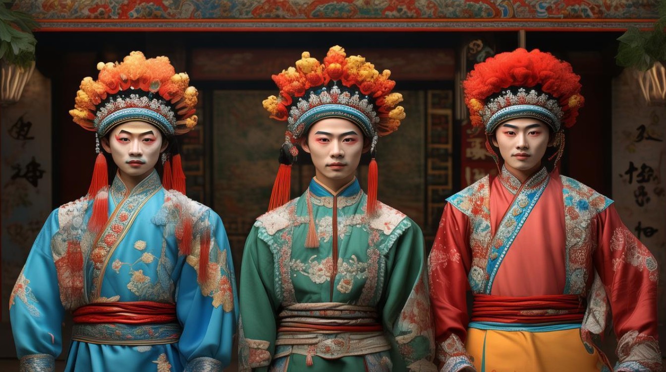 张君秋三儿子合唱京剧