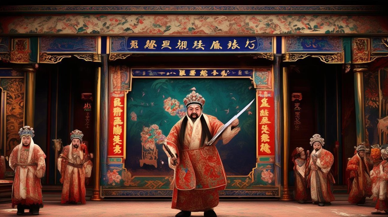 京剧怒铡陈世美图片