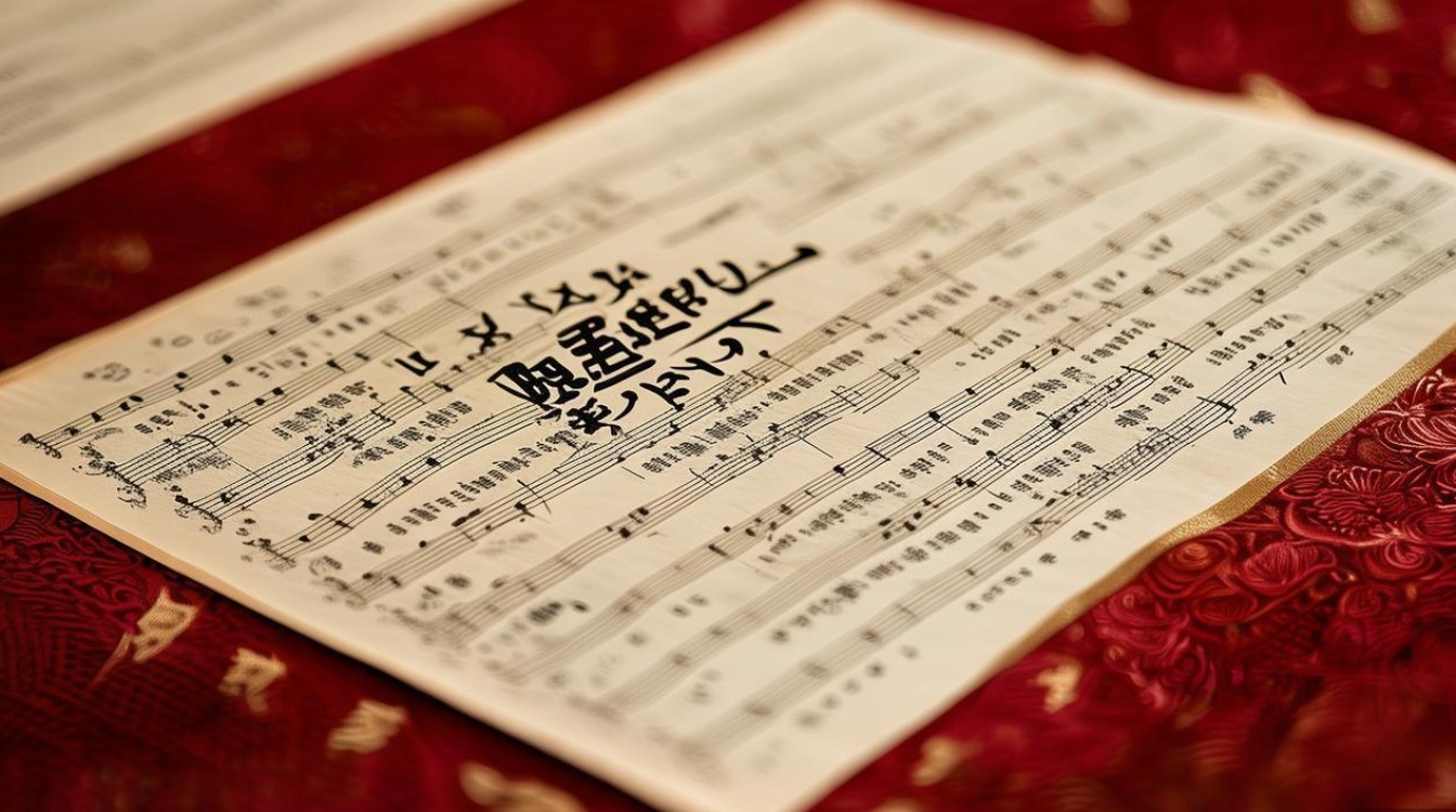 豫剧红色娘子军曲谱