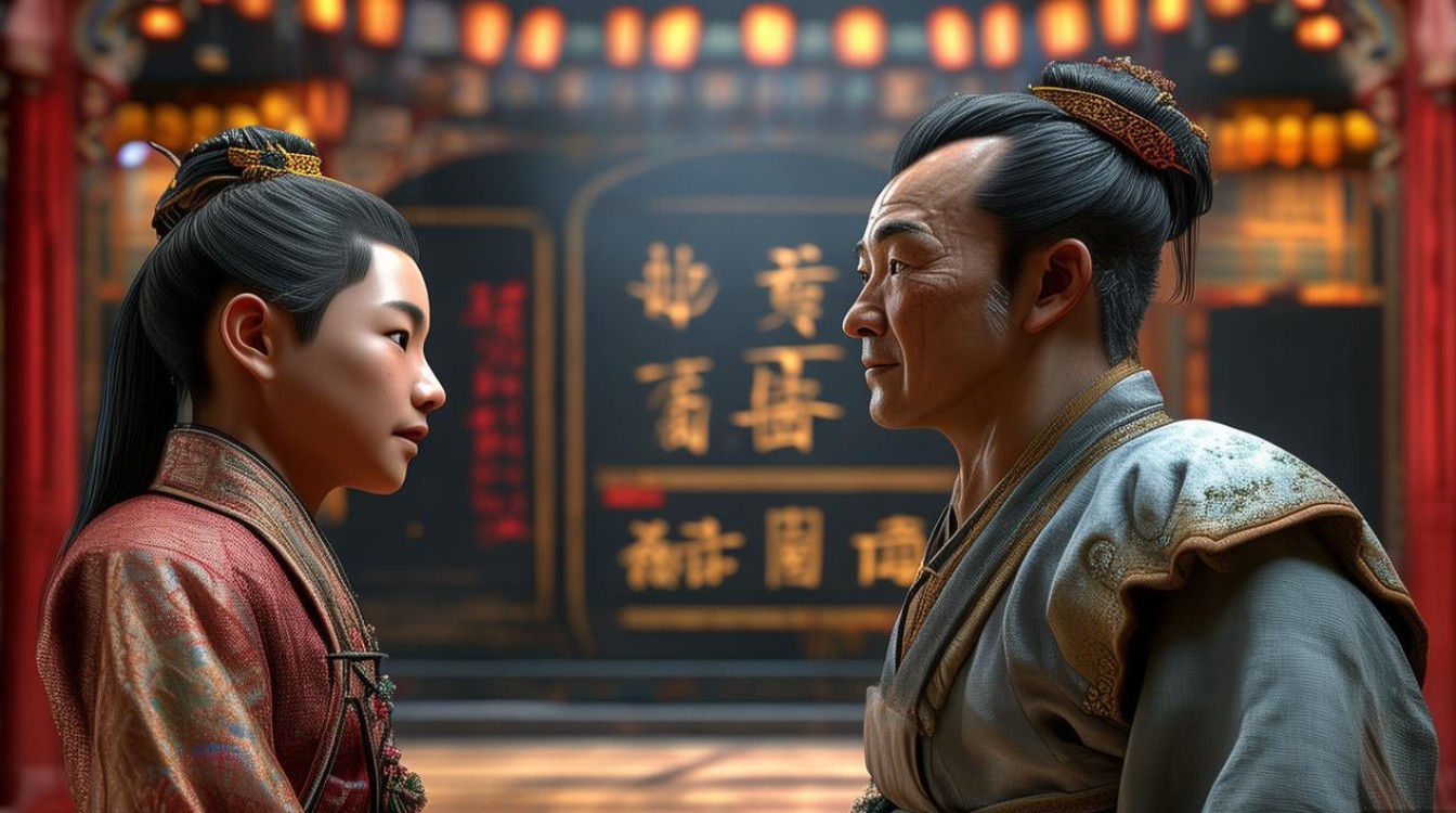 戏曲拜师刘宝俊
