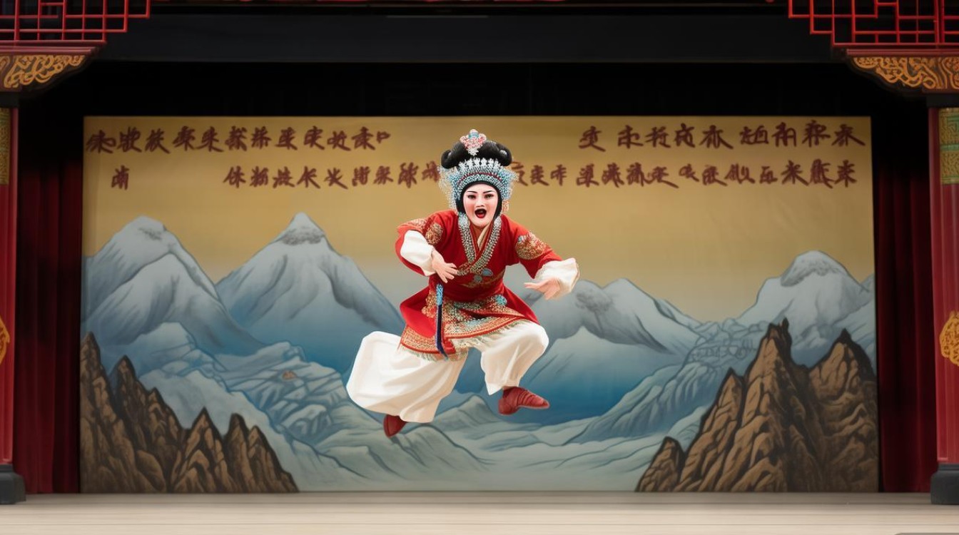 京剧劈山救母的图片