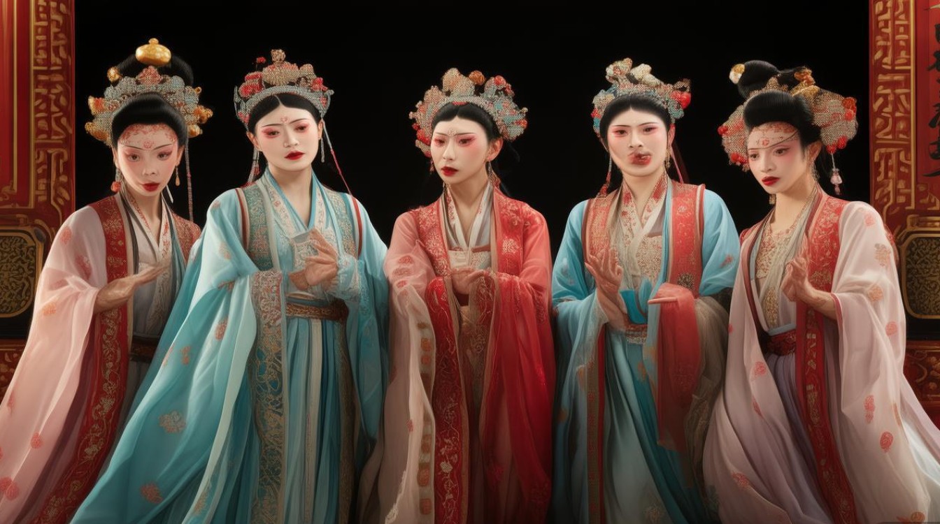 五女争夫戏曲