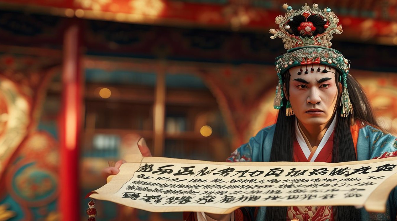 戏曲中人物的台词