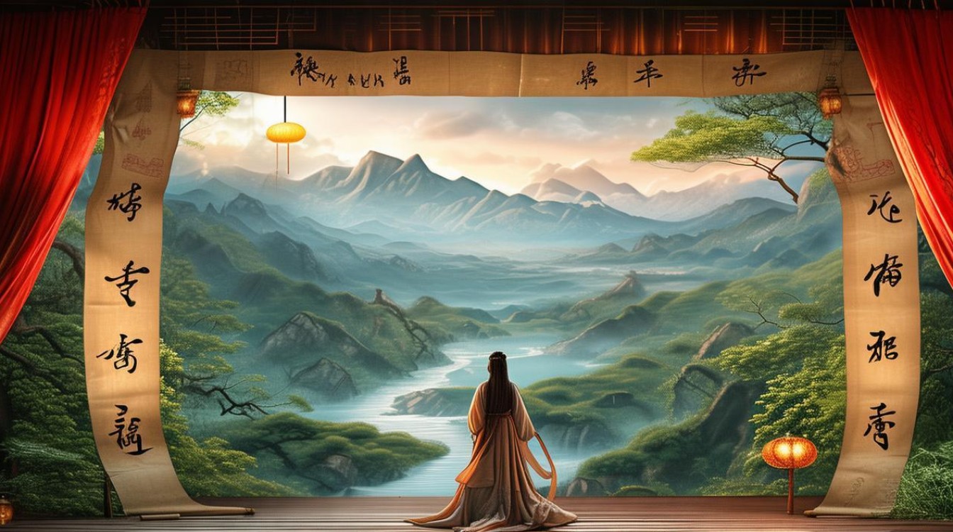 唱风景的戏曲唱词