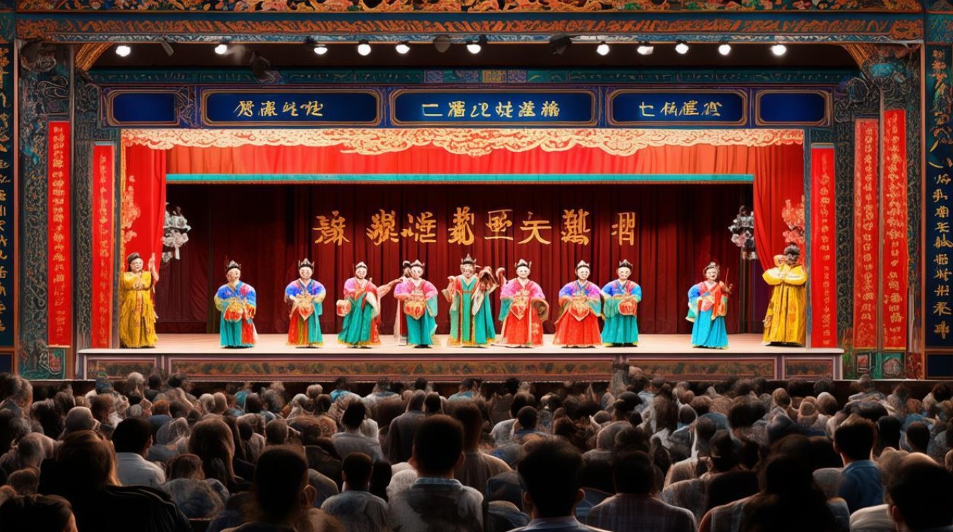 河南新民豫剧团演出