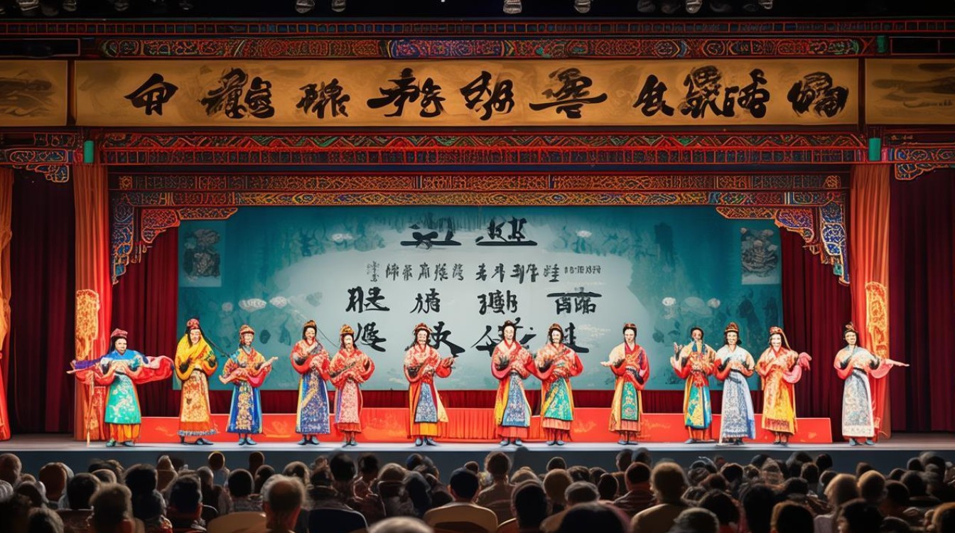 河南新民豫剧团演出