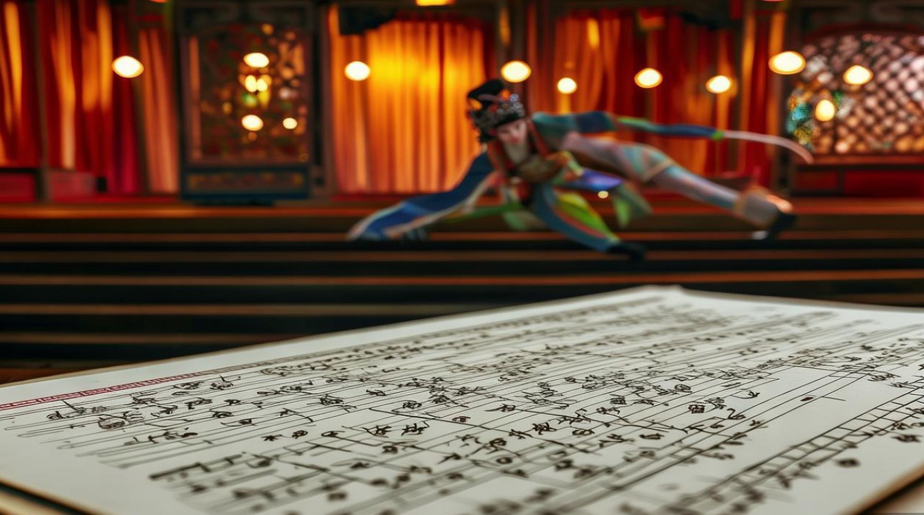 京剧审潘洪伴奏谱