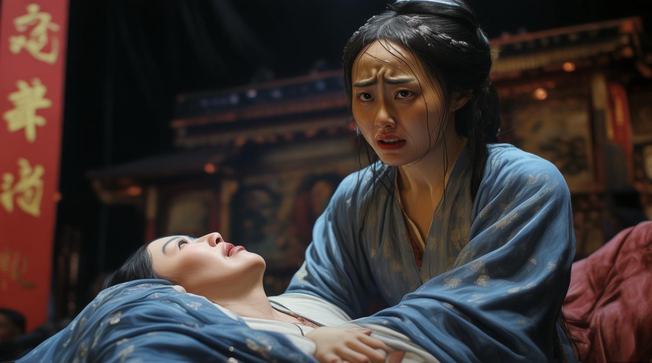 亲闺女哭娘 豫剧
