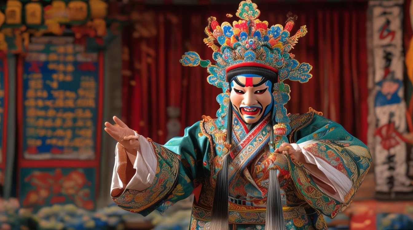 传统京剧敬德装疯剧本