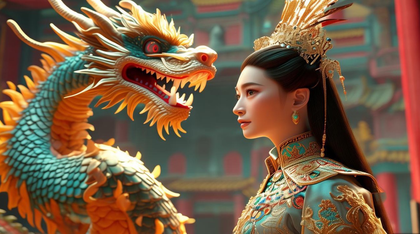 京剧打龙跑与皇后
