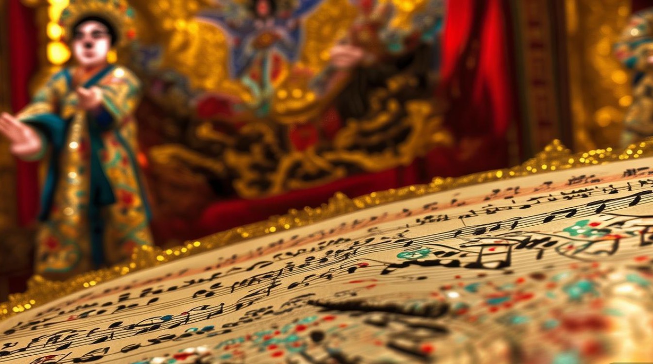 京剧将相和在金殿曲谱