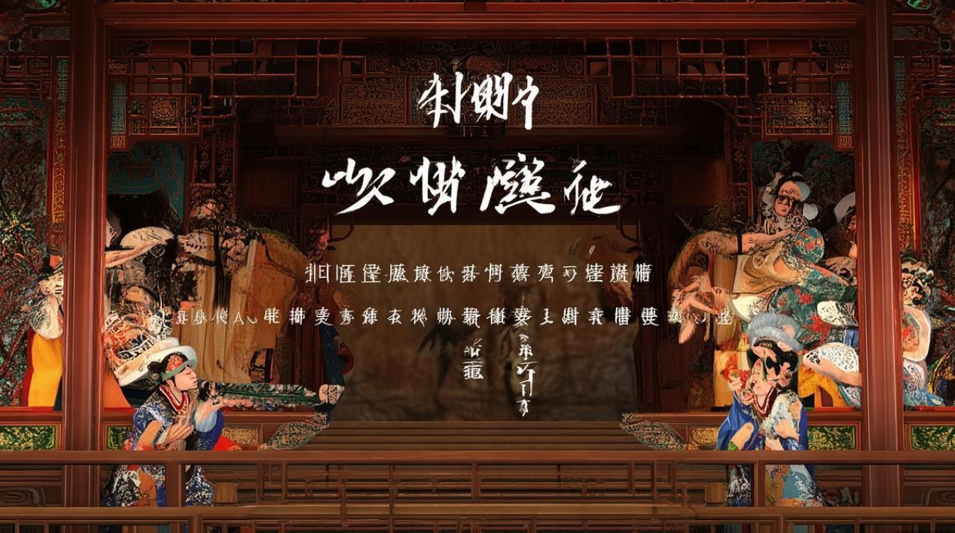 潮剧戏曲文化ppt模板