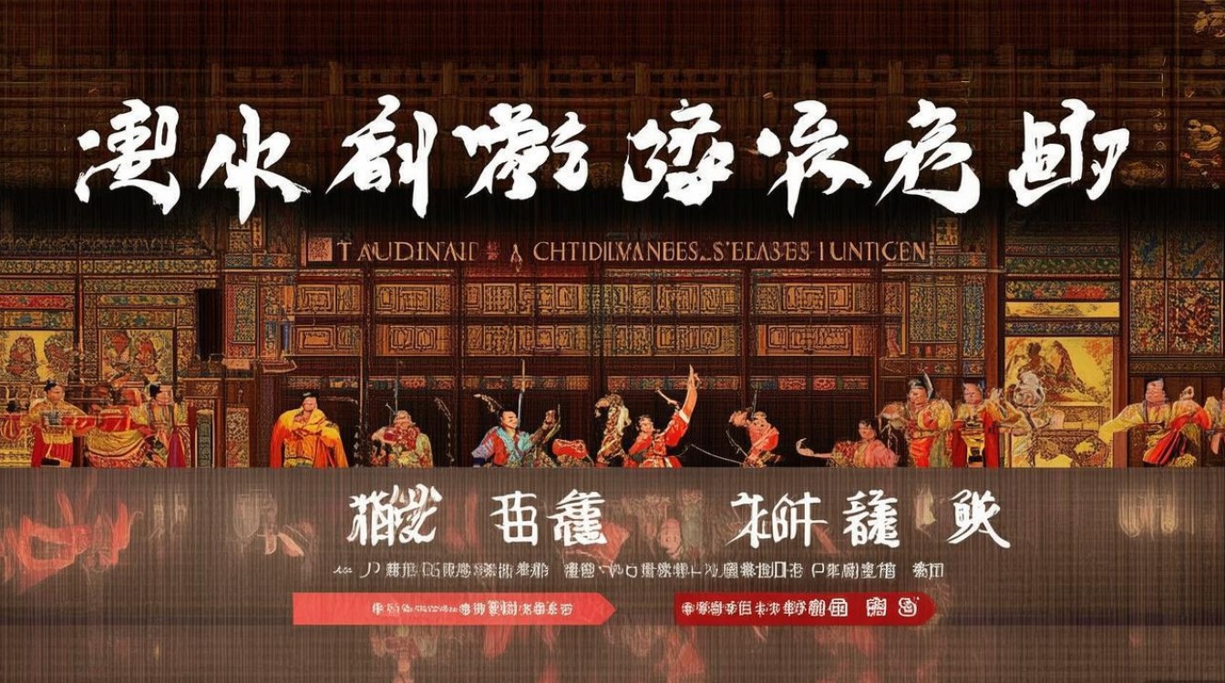 潮剧戏曲文化ppt模板