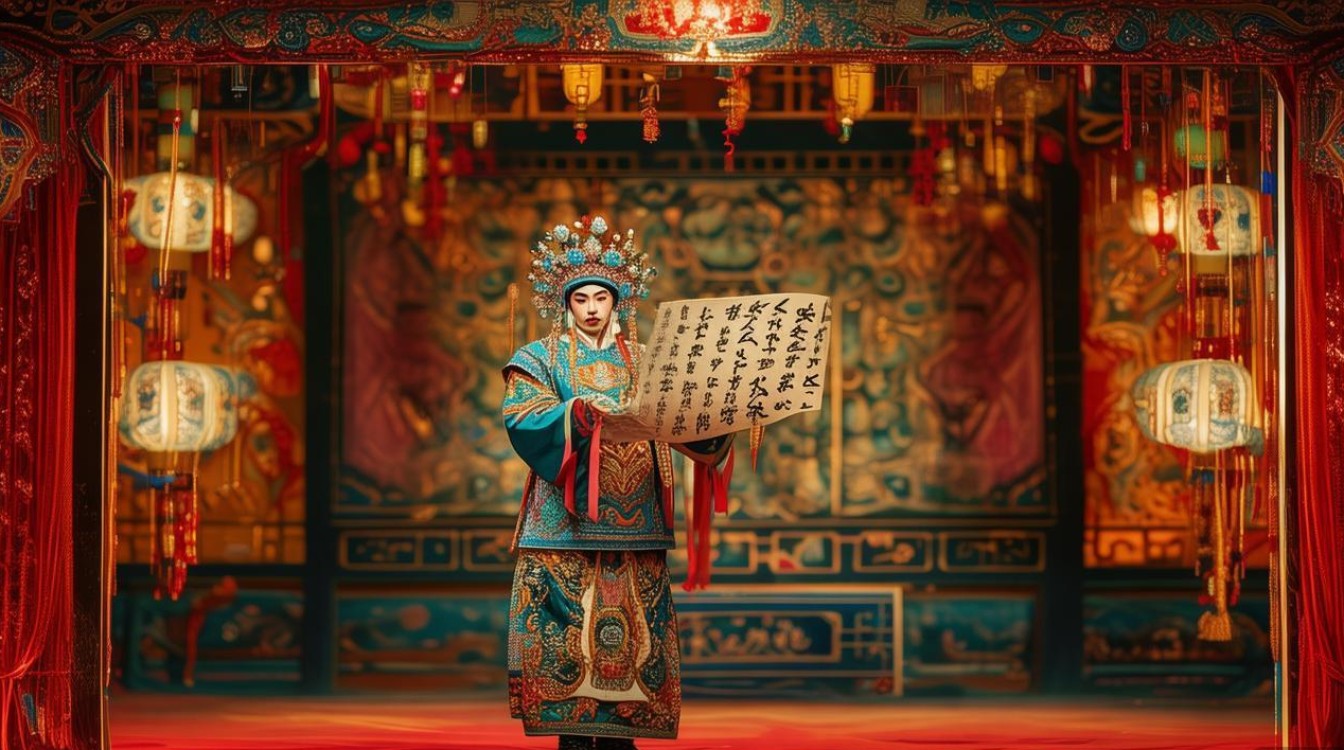 京剧唱一封请贴