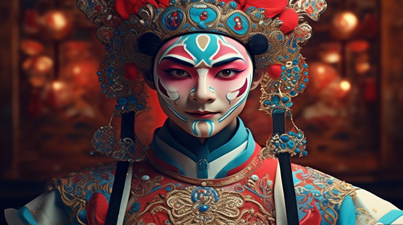 我想化戏曲妆