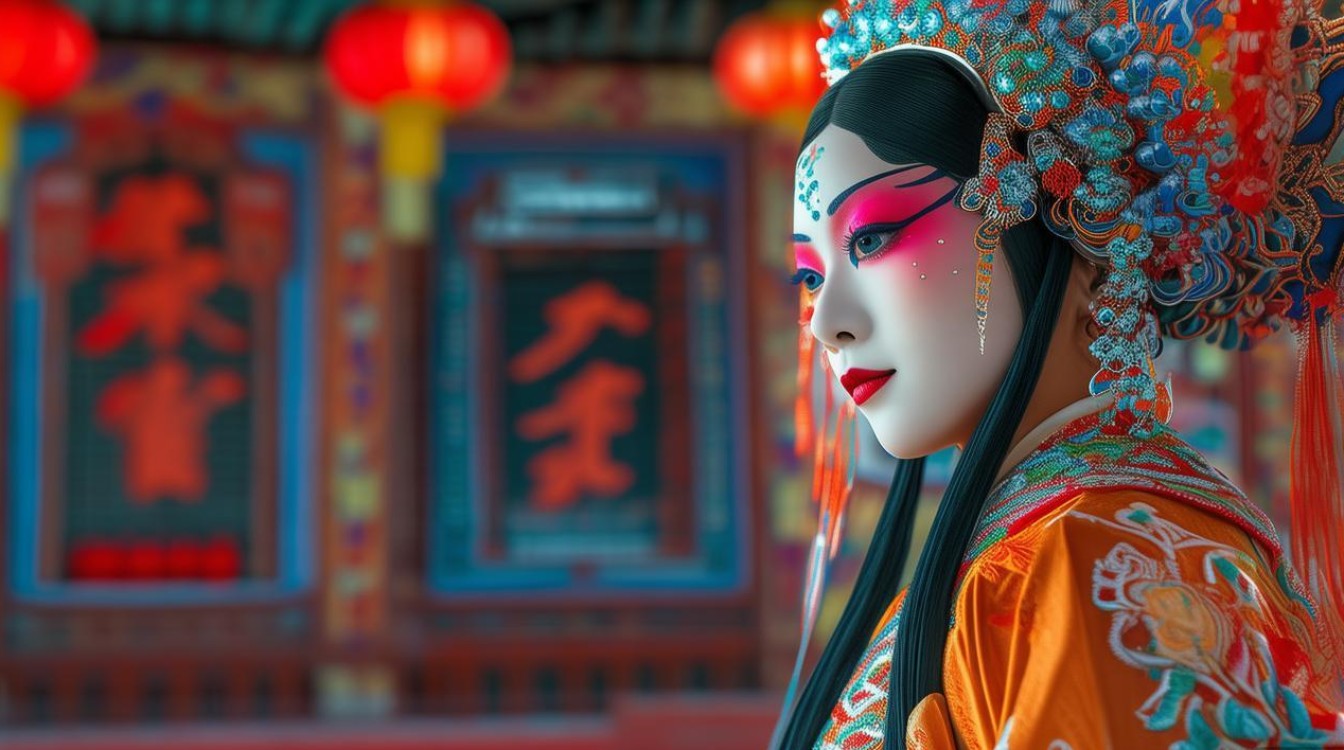 秦腔戏曲表花