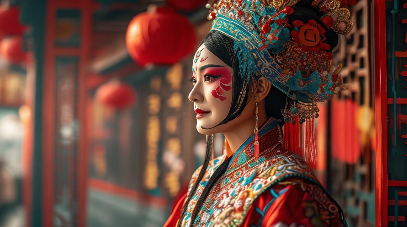 秦腔戏曲表花