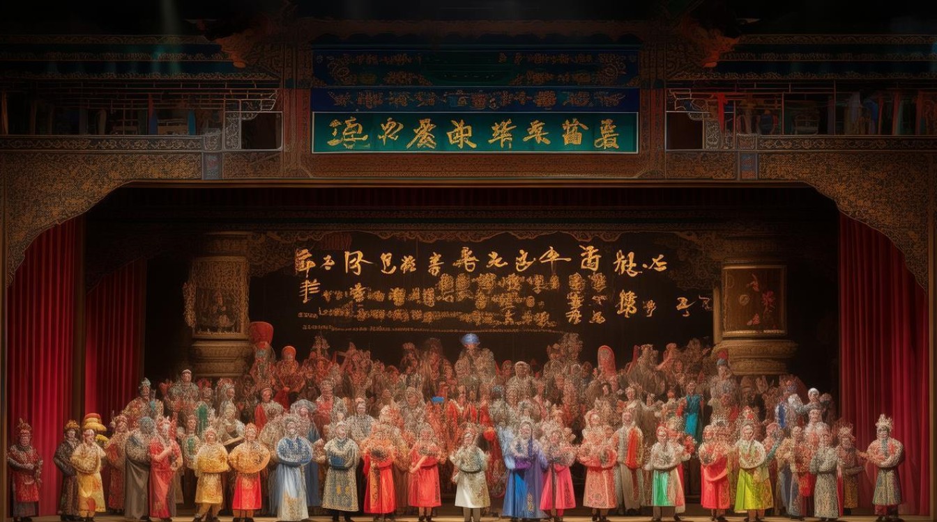京剧西厢记全剧图