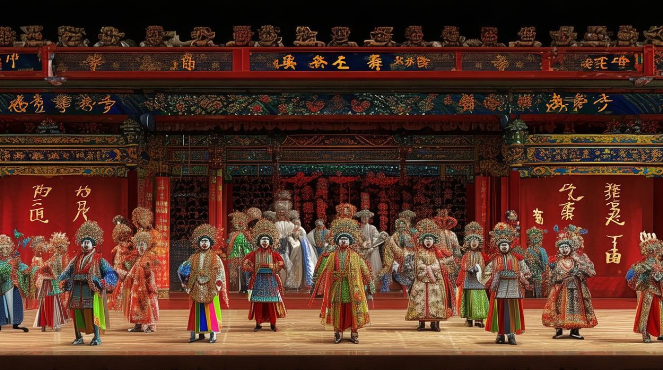 京剧西厢记全剧图