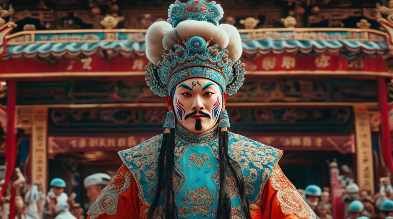 京剧羊角衰马连良