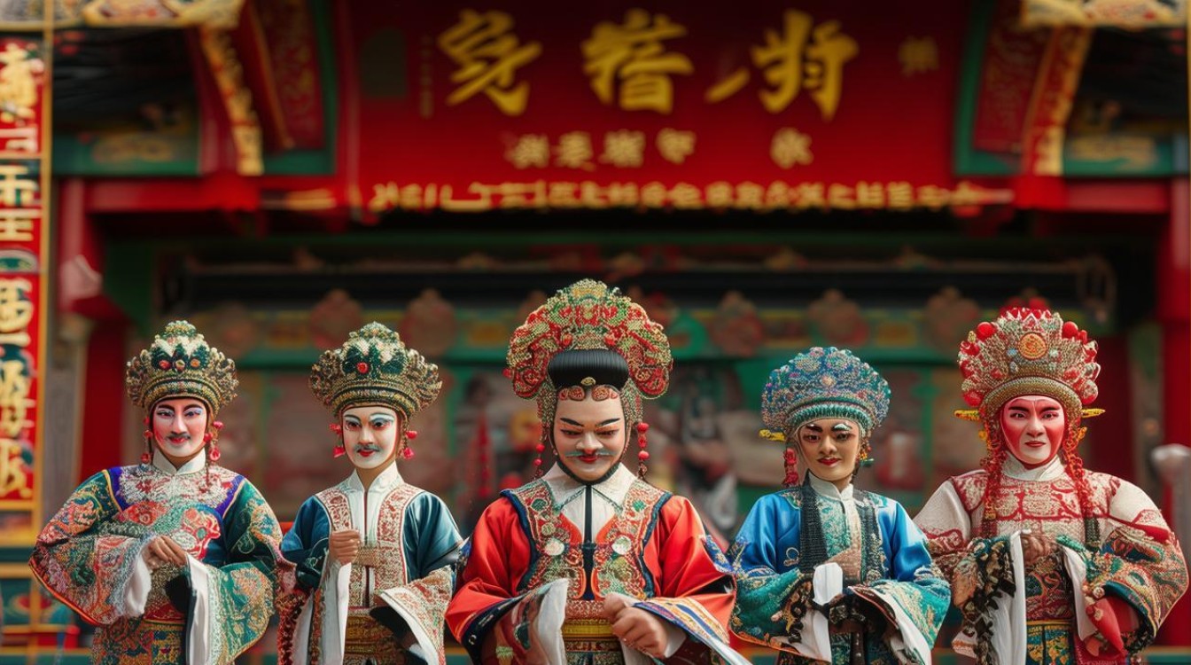 京剧的五个传承人