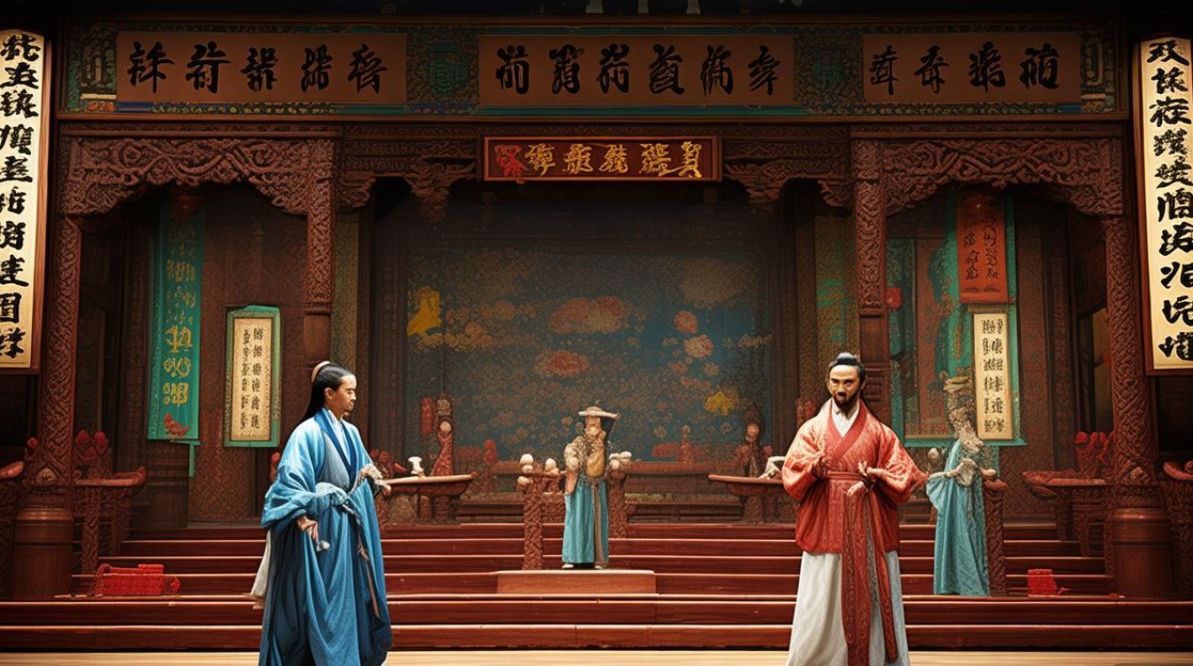 孙膑与庞涓 戏曲