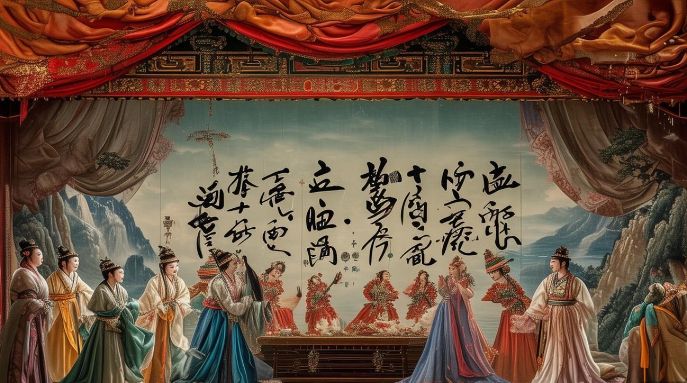 戏曲山河恋串词