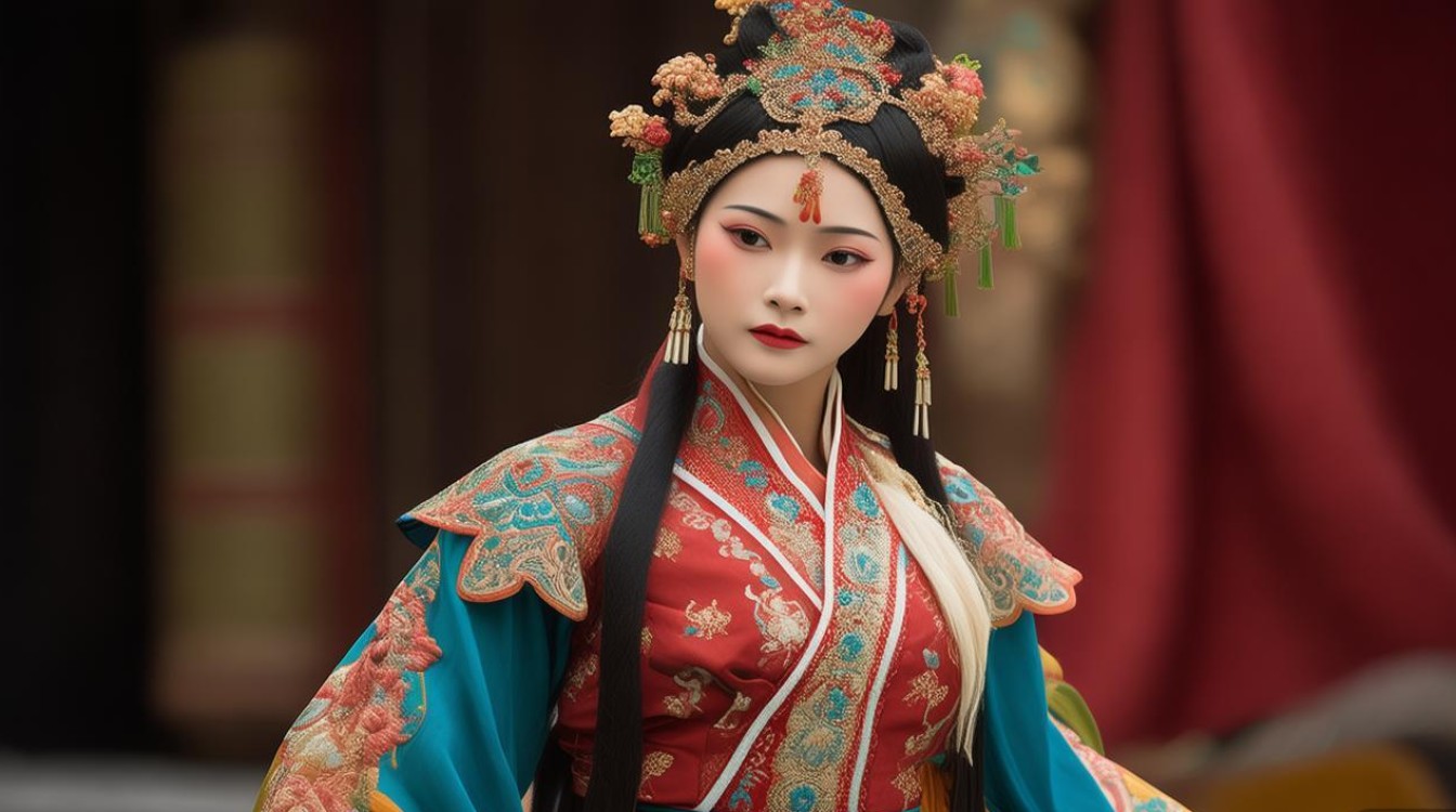 花木兰戏装豫剧
