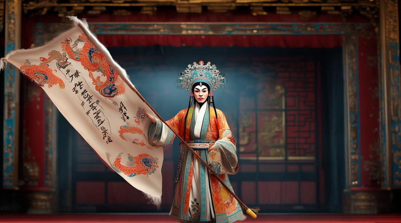 京剧摇旗是什么人物