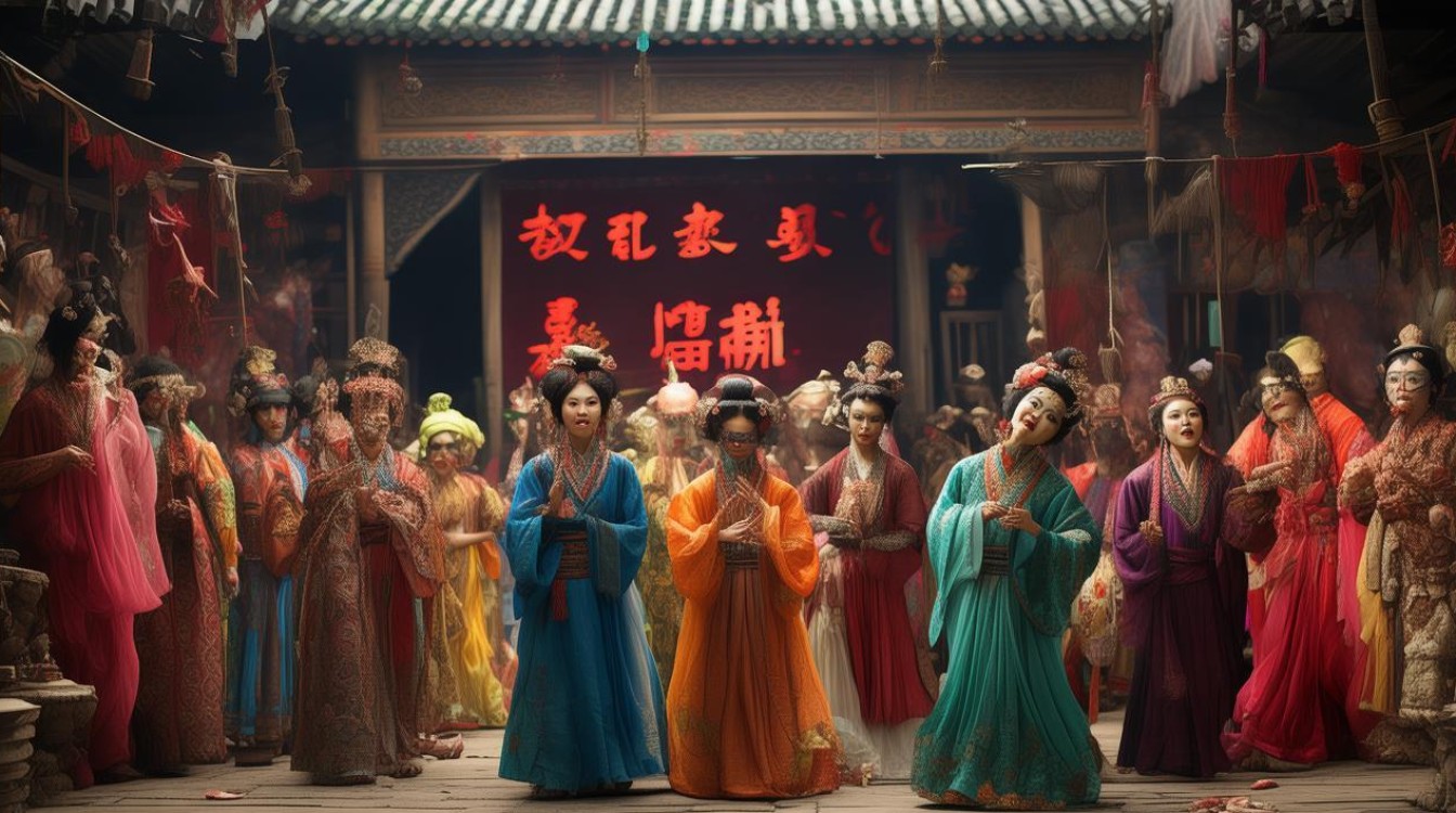 河南豫剧姊妹移嫁