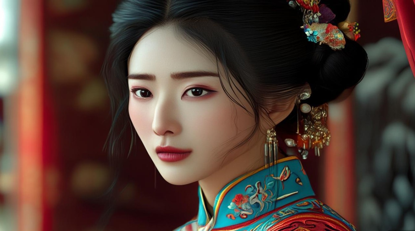 京剧演员李博的妻子